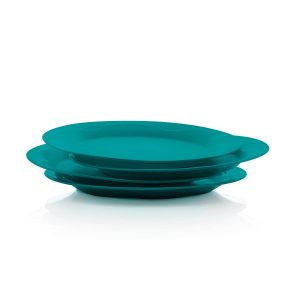 Tupperware® Holiday Holly Party Plates | Reusable Plates for Entertain